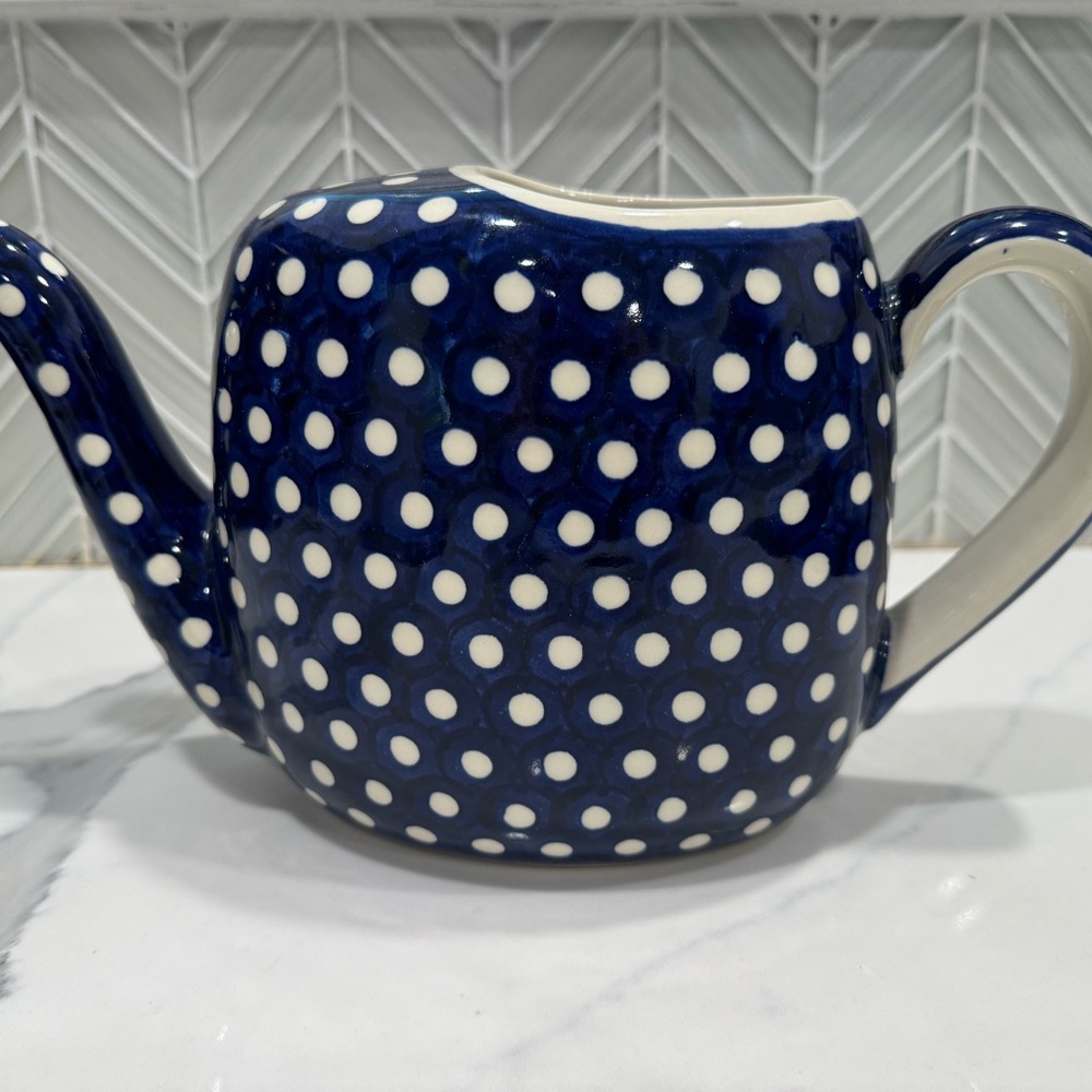 Polish Pottery Boleslawiec Watering Can